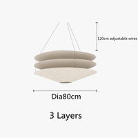 Suspension Wabi Sabi en papier japonais | Marco Lucetti