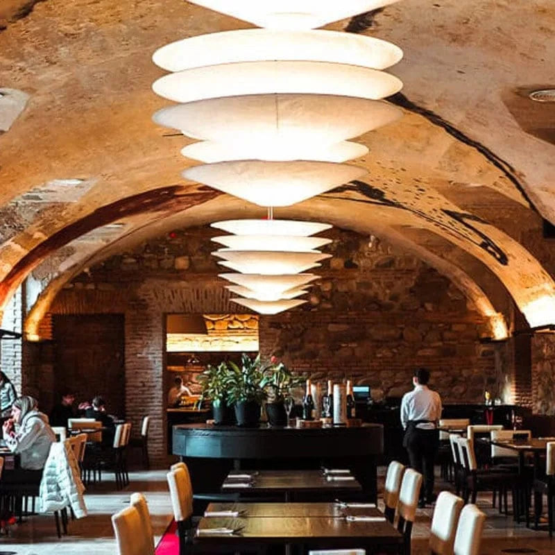 Suspension Wabi Sabi en papier japonais | Marco Lucetti