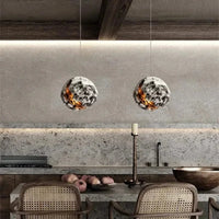 Suspension Wabi Sabi LED - Collection Planète | Marco Lucetti