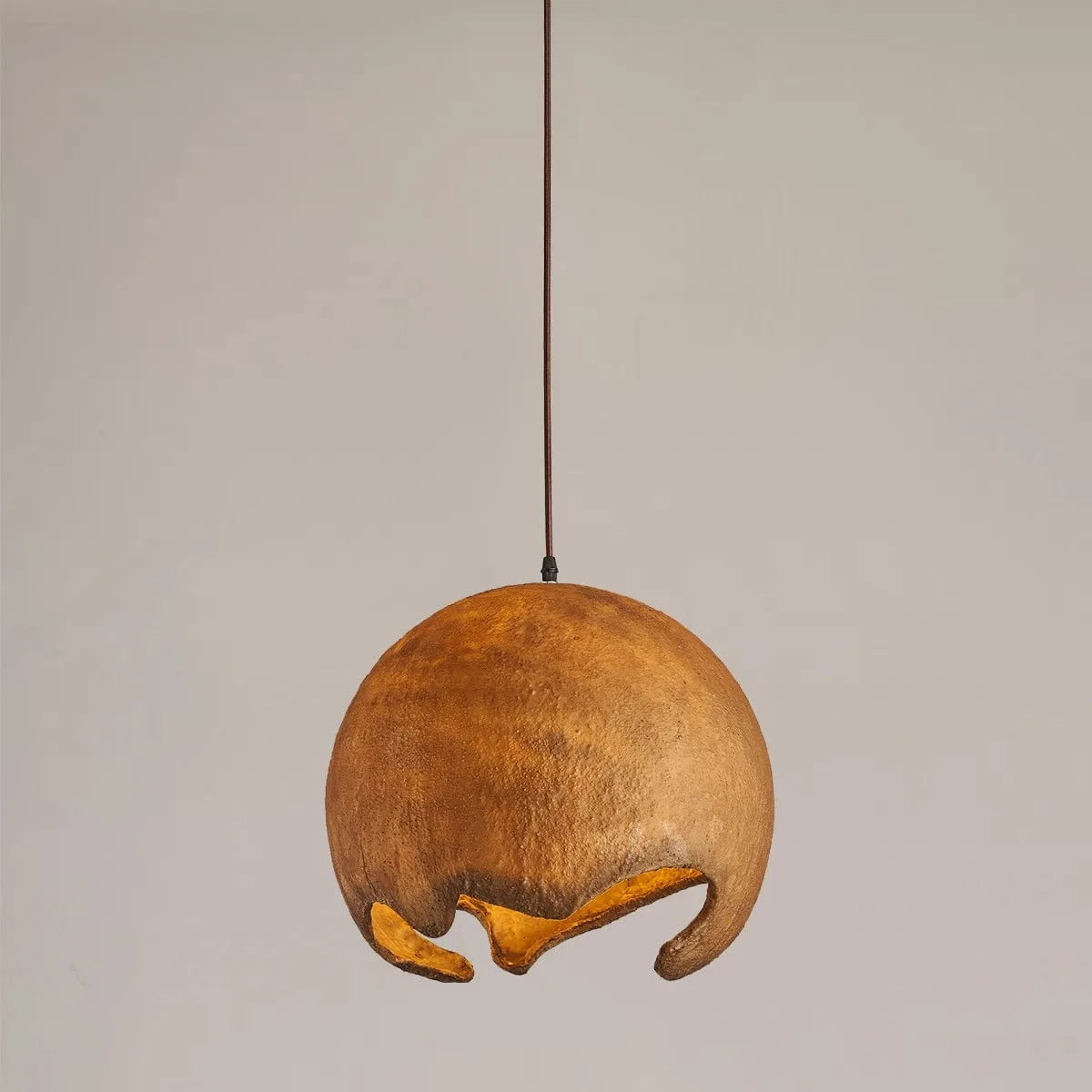 Suspension Wabi Sabi Nordique en résine pour Restaurant Japonais à LED E27 | Marco Lucetti