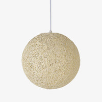 Suspension Wicker en papier boule | Marco Lucetti Beige / 15cm