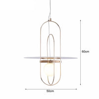 Suspension Zane en LED post-moderne | Marco Lucetti