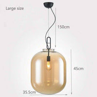 Suspensions Boules en Verre Fumé Effet Design | Marco Lucetti D