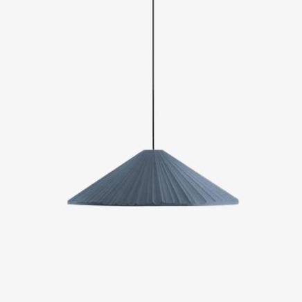 Suspensions design en cone - Collection Island | Marco Lucetti Bleu - 21x8,5cm