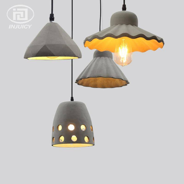 Suspensions design en résine ciment pour déco Loft | Marco Lucetti