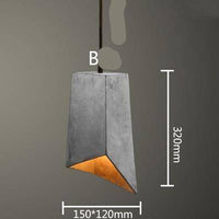 Suspensions en ciment Vintage variées | Marco Lucetti B