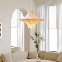 Suspensions en soie de luxe pour salon contemporain | Marco Lucetti