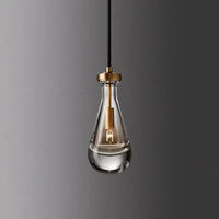 Suspensions en verre cristal avec gouttelettes d'eau | Marco Lucetti