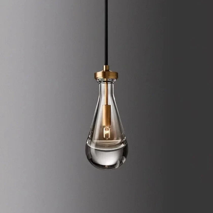 Suspensions en verre cristal avec gouttelettes d'eau | Marco Lucetti