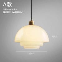 Suspensions en verre lait crème modernes décoratives. | Marco Lucetti A