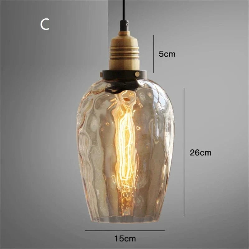 Suspensions en verre modernes pour un éclairage de plafond élégant | Marco Lucetti C / 5W (Max100) / CHINE