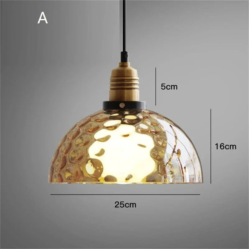 Suspensions en verre modernes pour un éclairage de plafond élégant | Marco Lucetti UN / 5W (Max100) / CHINE