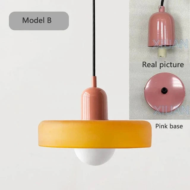 Suspensions en vitrail pour un éclairage élégant de votre intérieur | Marco Lucetti Tapez B / Diamètre 25 cm / 3 Température de couleur