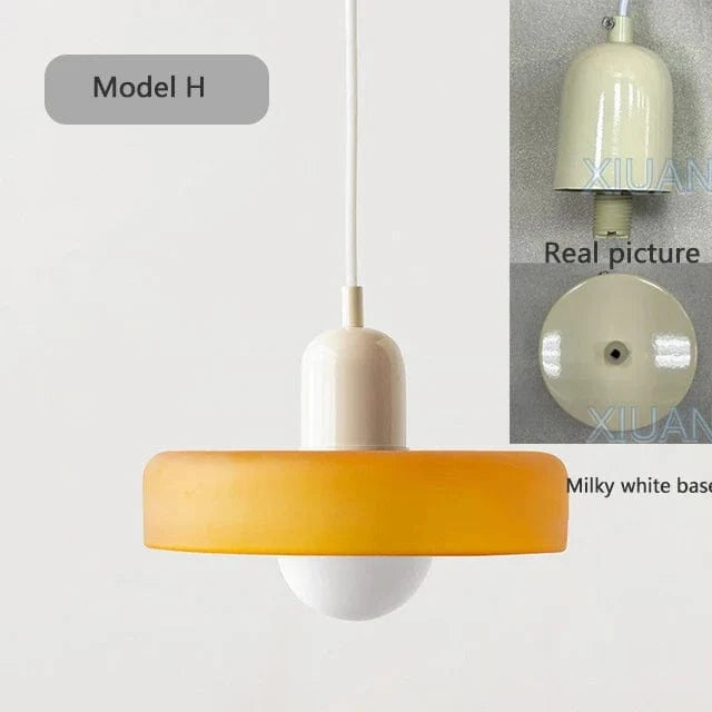 Suspensions en vitrail pour un éclairage élégant de votre intérieur | Marco Lucetti Tapez H / Diamètre 25 cm / 3 Température de couleur