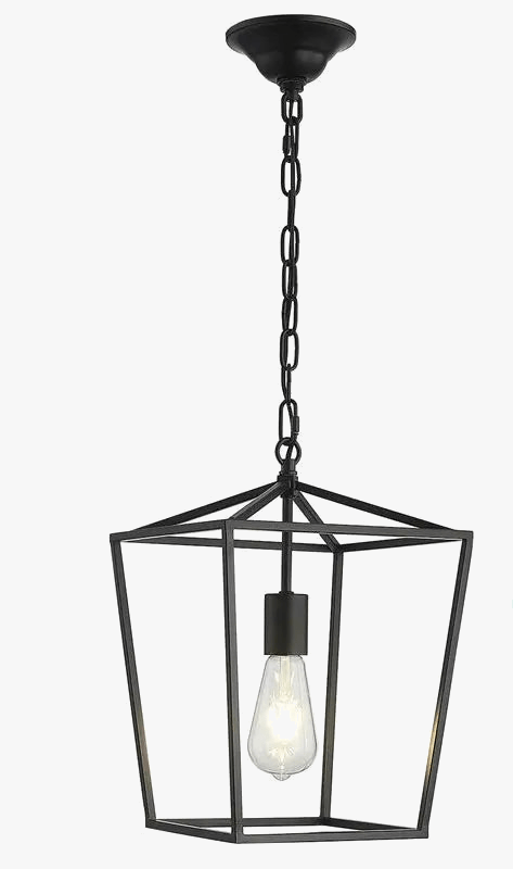 Suspensions industrielles Vintage en noir | Marco Lucetti