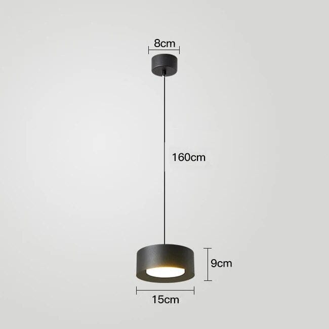 Suspensions LED 6W AC100-240V | Marco Lucetti Noir / Blanc froid