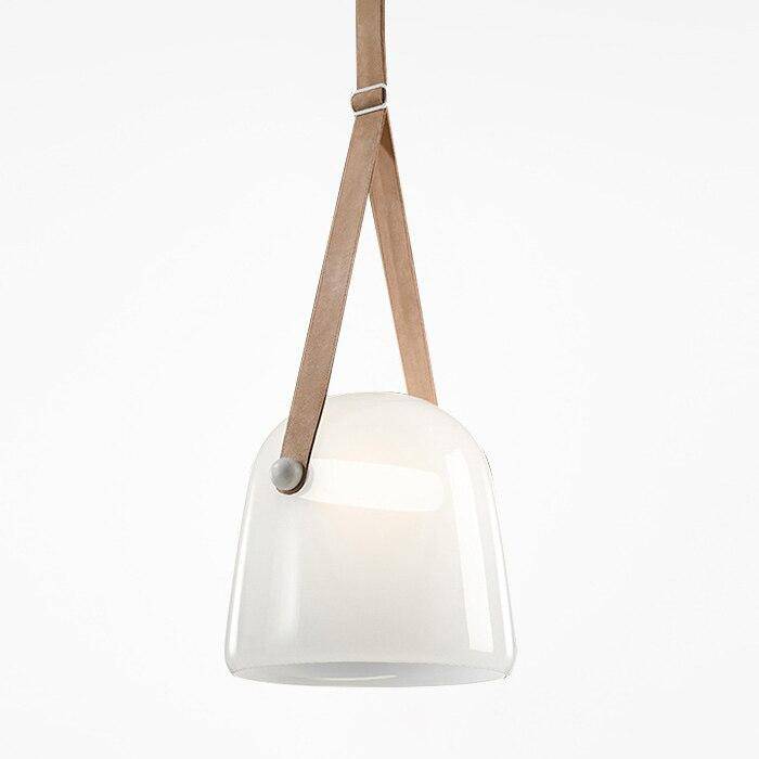Suspensions LED design en métal avec abat-jour arrondi. | Marco Lucetti