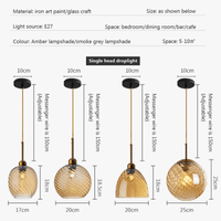 Suspensions LED en verre ultra tendance | Marco Lucetti