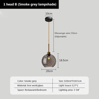 Suspensions LED en verre ultra tendance | Marco Lucetti D / Sans ampoule