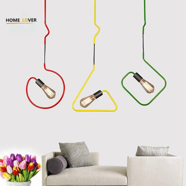 Suspensions LED Geométriques Colorées | Marco Lucetti