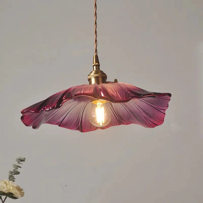 Suspensions modernes en verre de fleur : Éclairage design pour la maison | Marco Lucetti