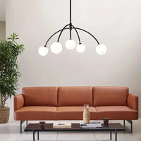 Suspensions Modernes en Verre de Lait Magique de Haricot - Brand Name | Marco Lucetti