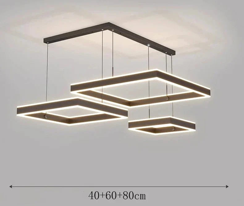 Suspensions modernes LED pour un éclairage intérieur tendance | Marco Lucetti 40 60 80 cm / Blanc froid