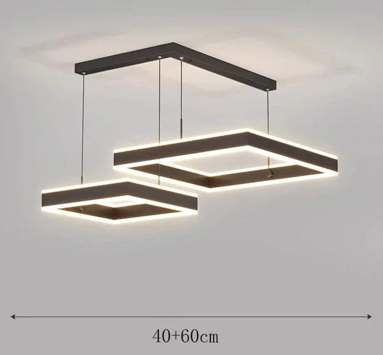 Suspensions modernes LED pour un éclairage intérieur tendance | Marco Lucetti 40 60 cm / Blanc froid