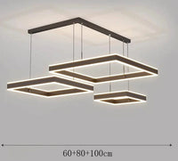 Suspensions modernes LED pour un éclairage intérieur tendance | Marco Lucetti 60 80 100 cm / Blanc froid