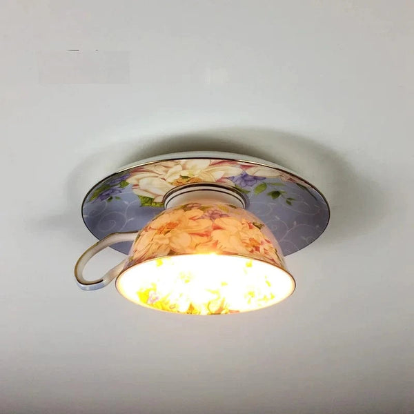 Tasse à LED plafonnier nordique - Éclairage LED pour Restaurant  | Marco Lucetti