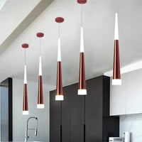 Thrisdar 7W - Long Tube suspension LED lumière pour chambre, chevet, boutique, Bar, café, salle à manger et cuisine | Marco Lucetti