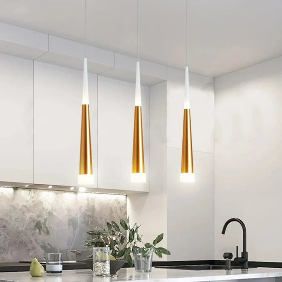 Thrisdar 7W - Long Tube suspension LED lumière pour chambre, chevet, boutique, Bar, café, salle à manger et cuisine | Marco Lucetti