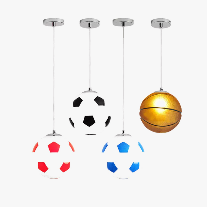 Suspension E27 Basketball Glass Ball Lights