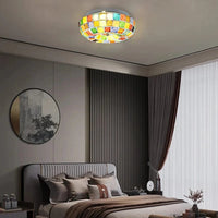 Tiffany Bohemian Colorful LED Ceiling Light by Artpad | Marco Lucetti 26,4 cm