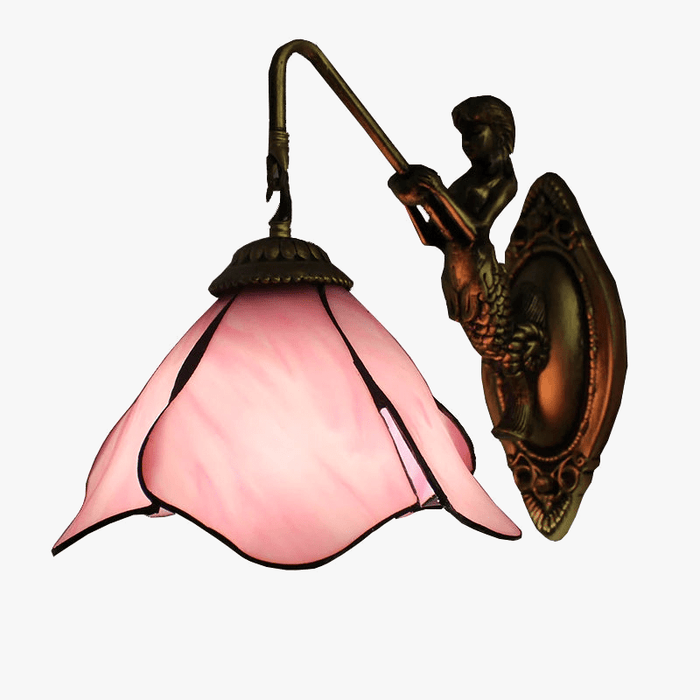 Tiffany Rose Fleur - Applique Murale Méditerranéenne Vintage | Marco Lucetti