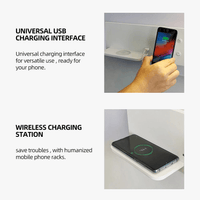 Tokili - Applique murale LED Smart avec chargeur USB et sans fil | Marco Lucetti