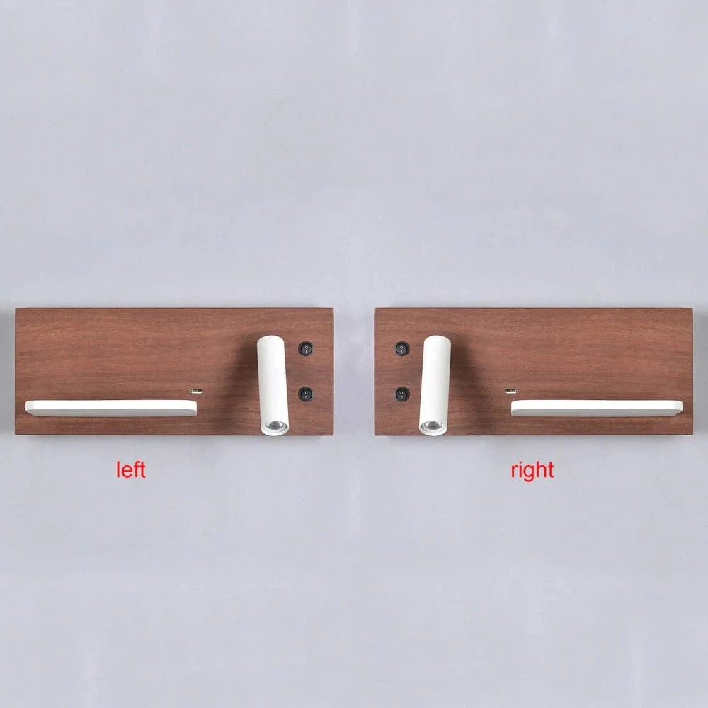 Tokili - Applique murale LED Smart avec chargeur USB et sans fil | Marco Lucetti