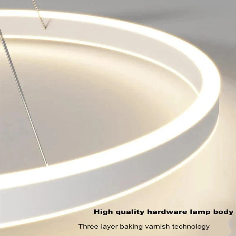 TONDI Lustre Simple Noir/Blanc pour Salon Salle à Manger Cuisine - Design Élégant et Polyvalent | Marco Lucetti
