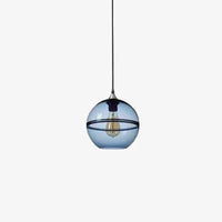 Suspension Loft LED Boule Verre Design