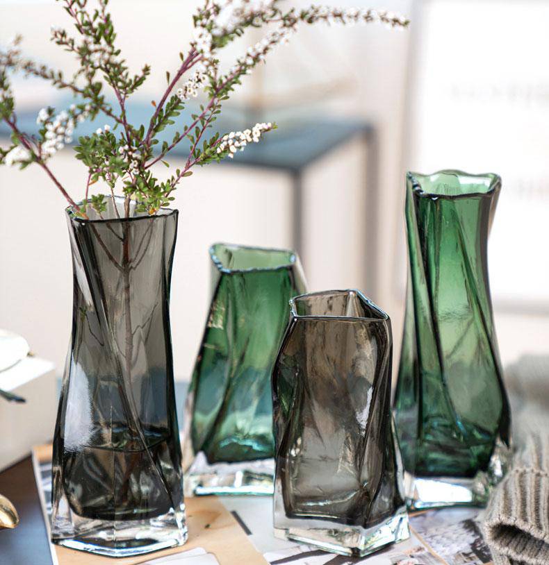Urna - Vase en verre design Geo | Marco Lucetti