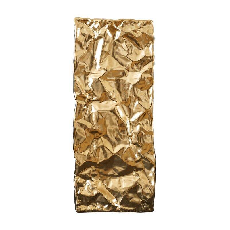 Vase Creative en céramique froissée | Marco Lucetti