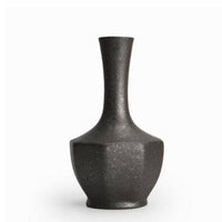 Vase design Tang A en céramique | Marco Lucetti Noir