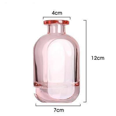 Vase en cristal coloré inspiré par la parfumerie | Marco Lucetti A / Rose