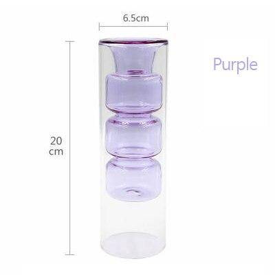 Vase en verre design coloré "Créativité" | Marco Lucetti D