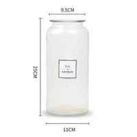 Vase en verre Lao Circle | Marco Lucetti A / Transparent