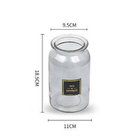 Vase en verre Lao Circle | Marco Lucetti B / Gris