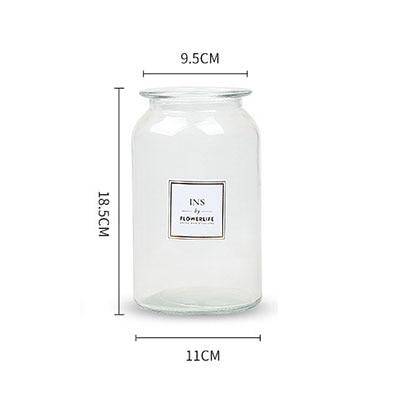 Vase en verre Lao Circle | Marco Lucetti B / Transparent