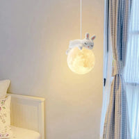 Veilleuse 3D : Ours, Lune, Lapin - Idéale pour le Chevet de l'Enfant | Marco Lucetti