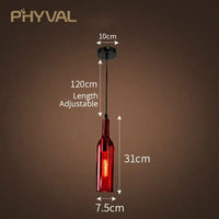 Veilleuse LED Déco Noël pour Bouteille de Vin | Marco Lucetti Rouge sans ampoule