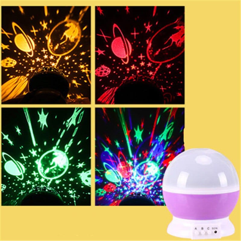 Veilleuse Ronde Enfant - Lampe de chevet Oh, oui ! | Marco Lucetti YZ-Violet